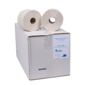 De Ster Bedrijfshygiëne toiletpapier compactrol 2-laags 100 mrt.