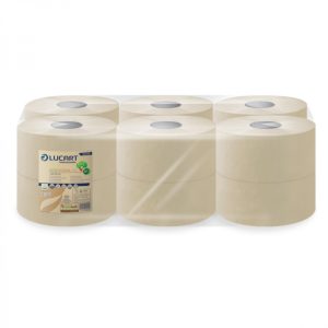 De Ster Bedrijfshygiëne Toiletpapier mini jumbo EcoNatural
