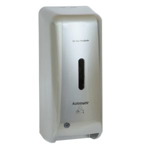 De Ster Bedrijfshygiëne Zeepdispenser 800 ml. automatisch RVS